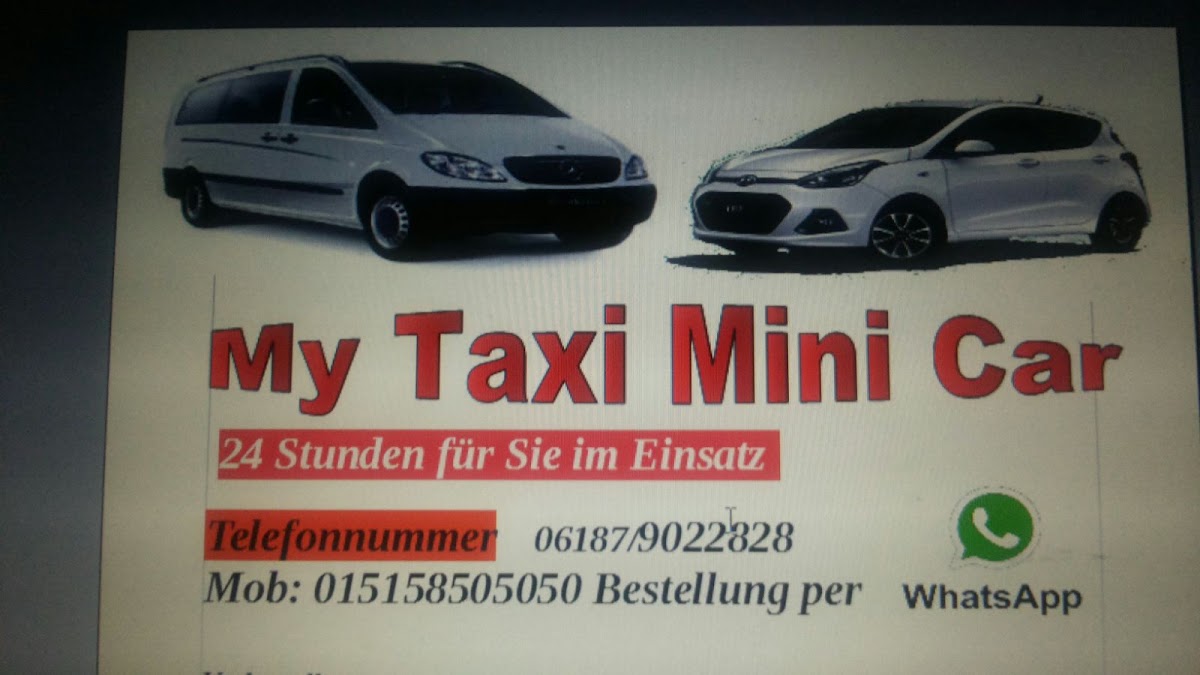 My Taxi Mini Car, Taxi in Schöneck – Foto 1 von 1