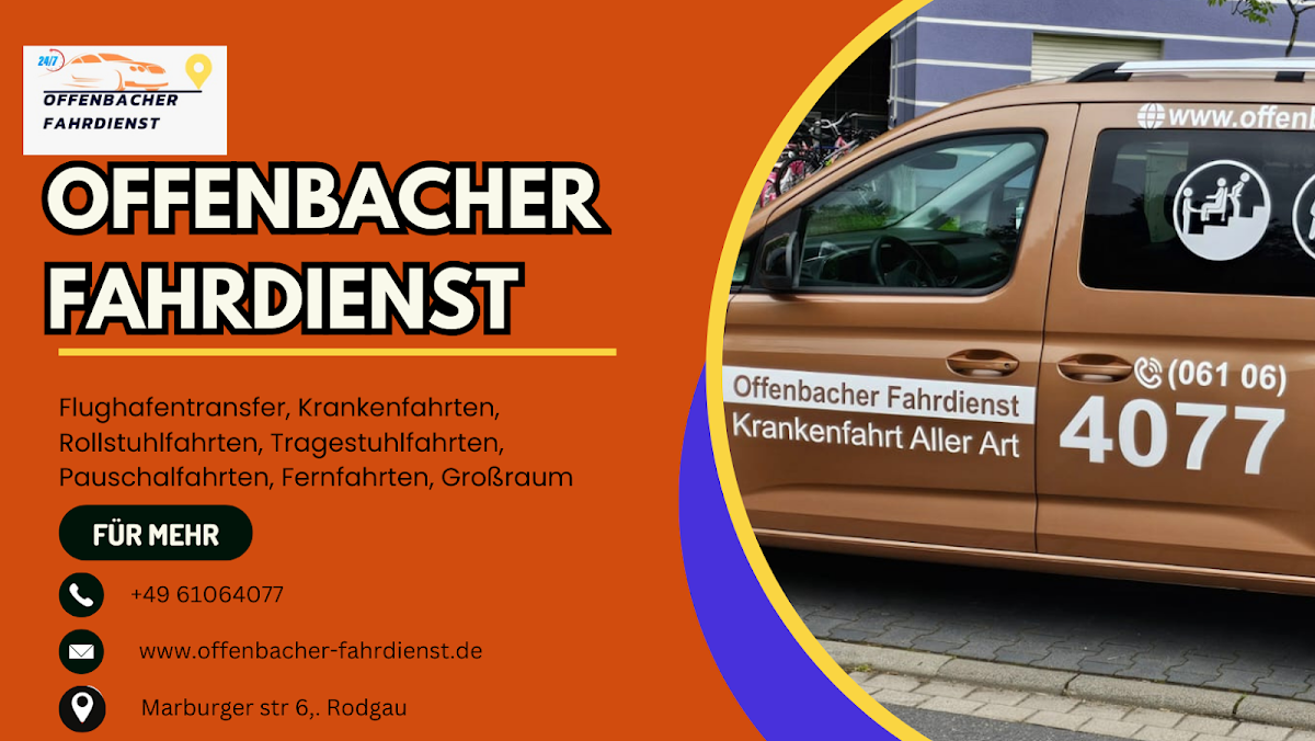 Offenbacher Fahrdienst, Taxi in Rodgau – Foto 1 von 1