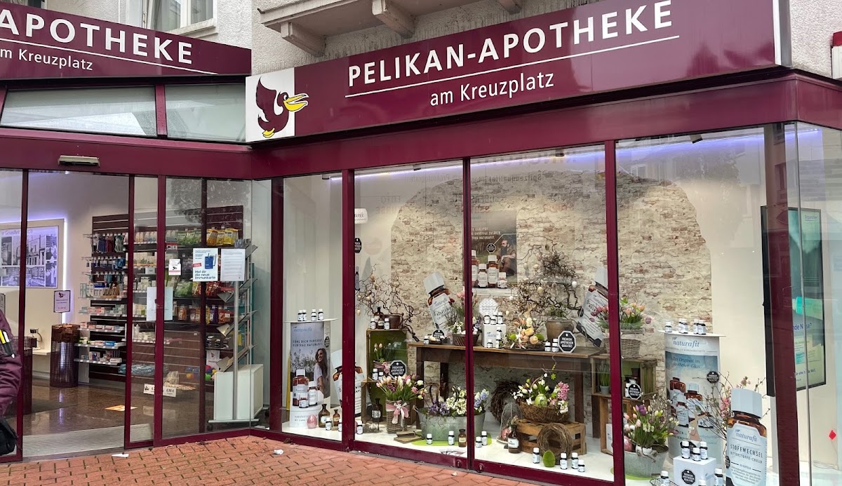 Pelikan-Apotheke am Kreuzplatz, Apotheke in Gießen
