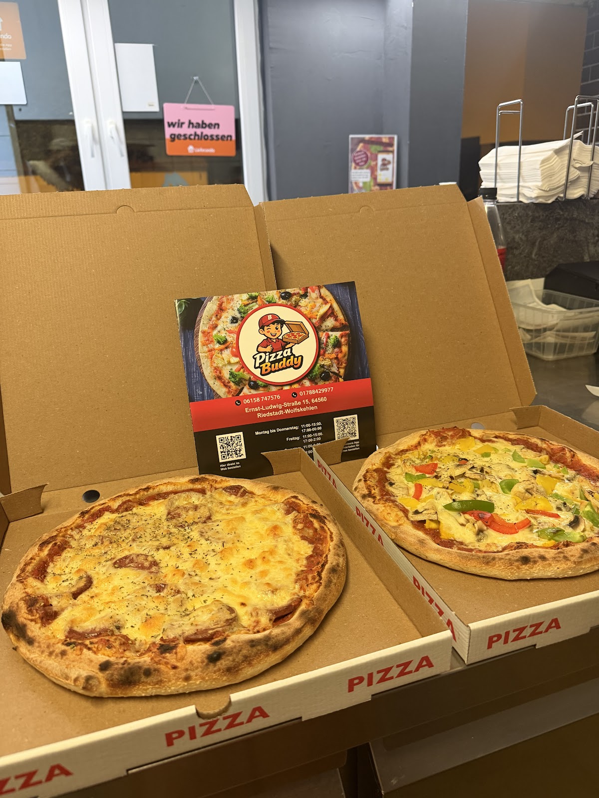 Pizza Buddy, Pizzeria in Riedstadt