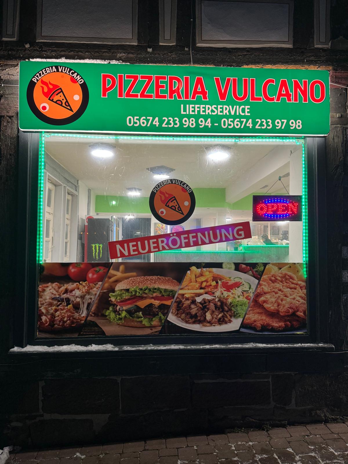 Pizzeria Vulcano, Pizzeria in Grebenstein