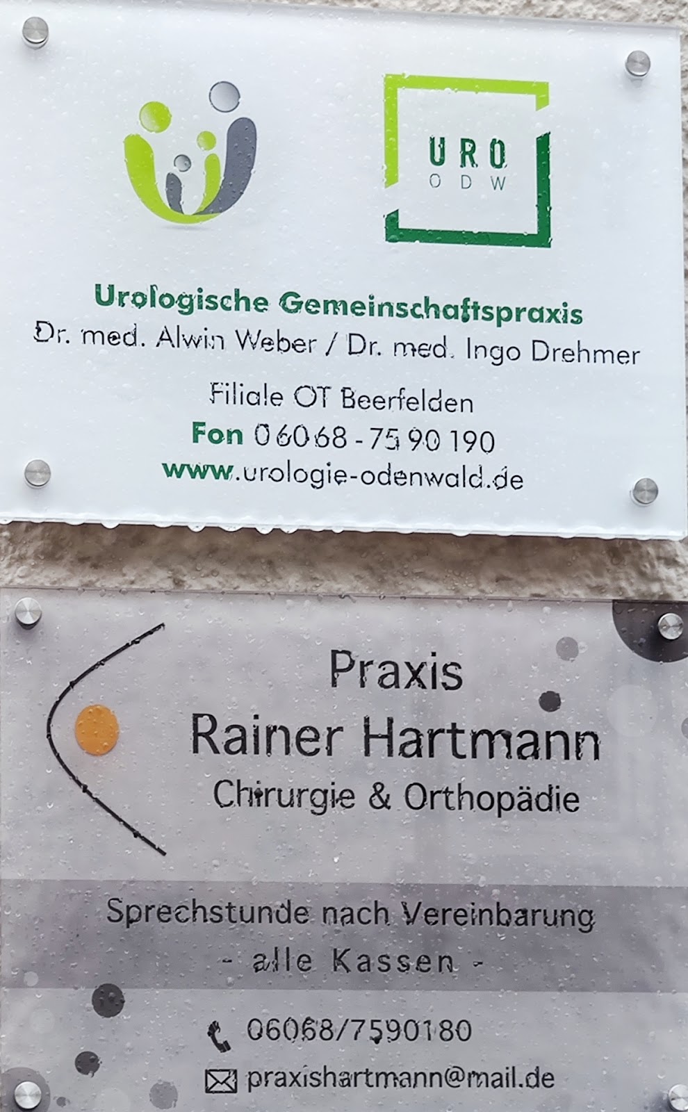 Praxis Rainer Hartmann, Arzt in Oberzent