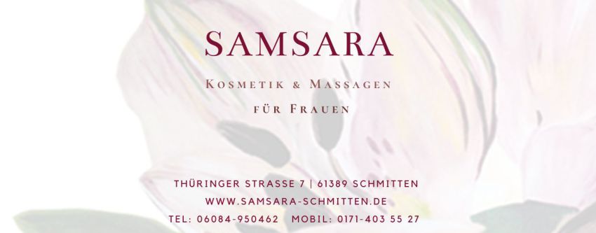 SAMSARA Kosmetik und Massagen für Frauen, Physiotherapie in Schmitten im Taunus