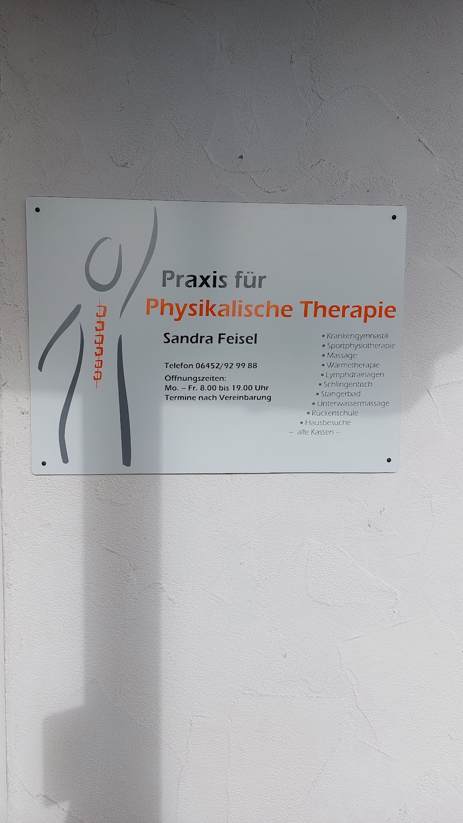 Sandra Feisel, Physiotherapie in Allendorf (Eder)