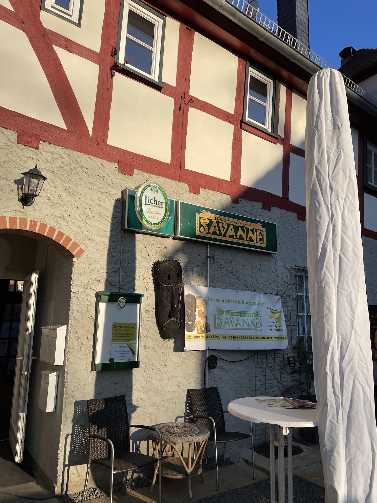 Savanne, Restaurant in Lich