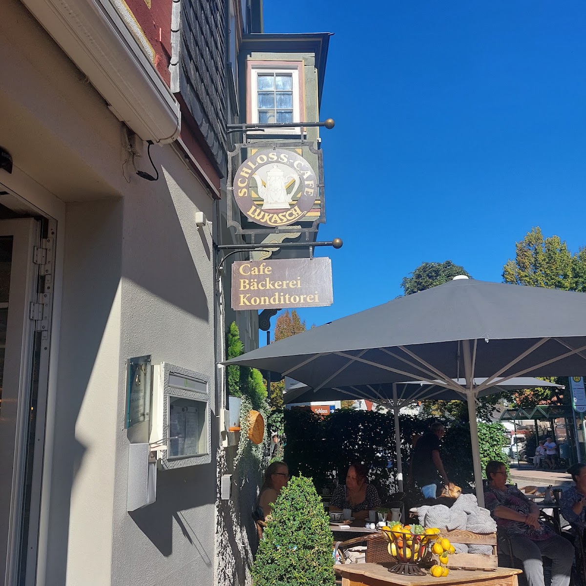 Schloss Cafe Lukasch, Café in Grünberg