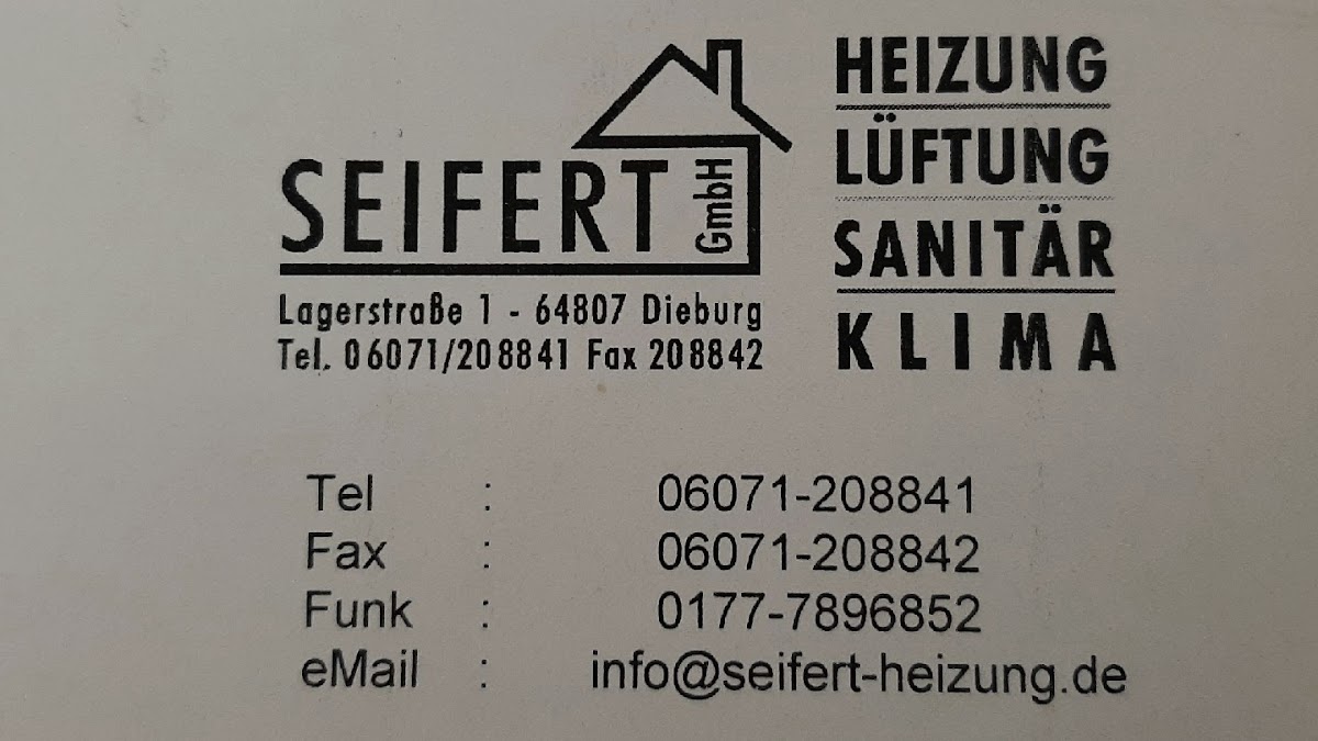 Seifert GmbH, Sanitärinstallation in Dieburg – Foto 1 von 1