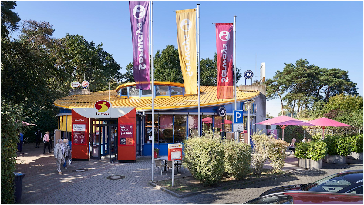 Serways Raststätte Alsbach West, Autohof / Tankstelle in Alsbach-Hähnlein