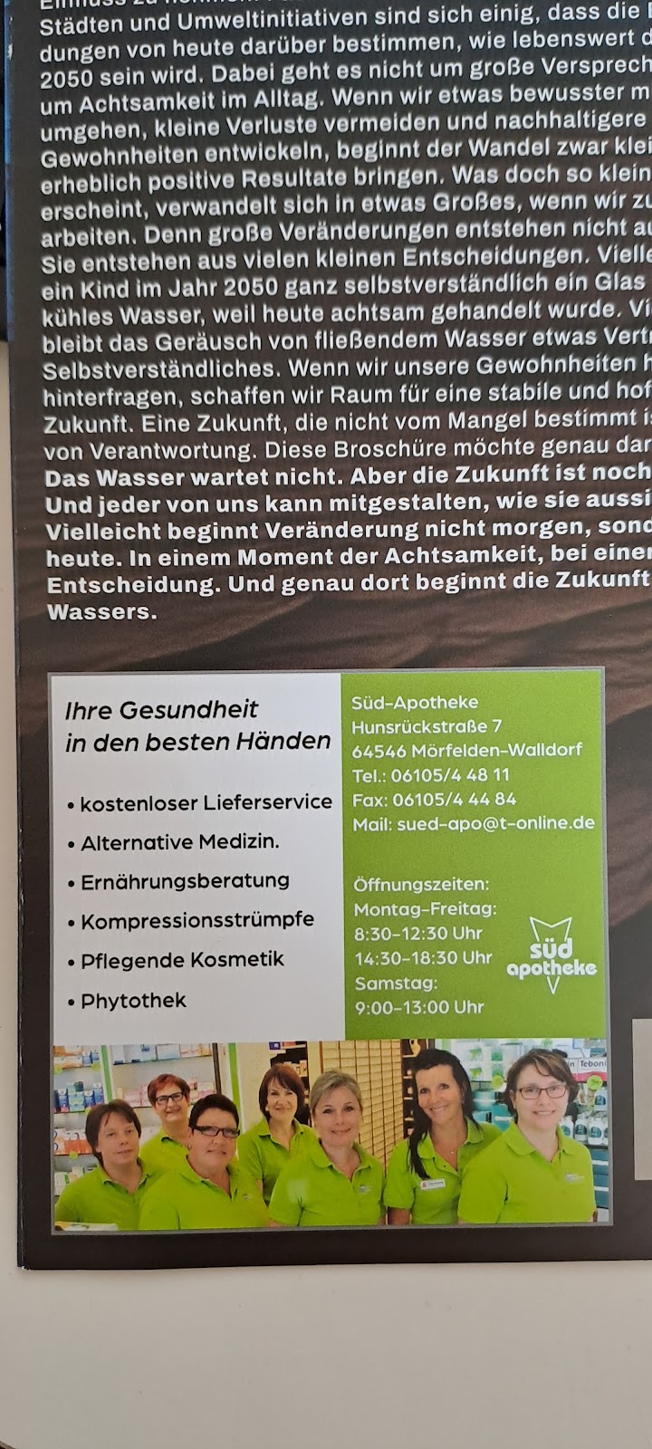 Süd-Apotheke Inh. Sabine Martin e.K., Apotheke in Mörfelden-Walldorf