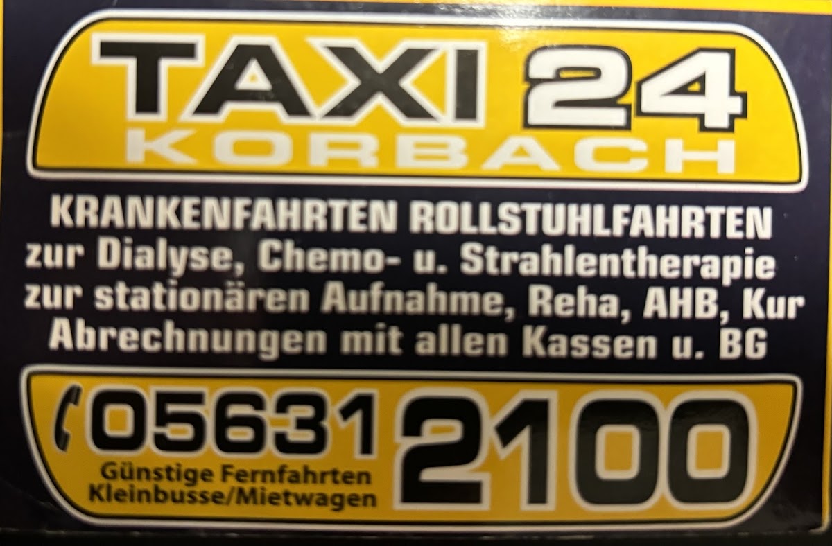 Taxi 24 Korbach, Taxi in Korbach – Foto 1 von 1
