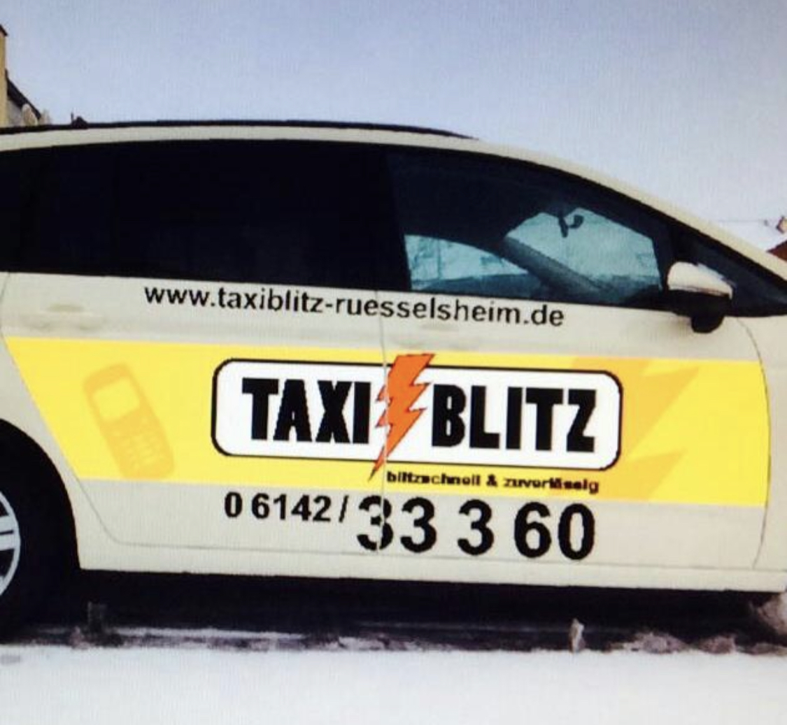 Taxi Blitz in Rüsselsheim, Taxi in Rüsselsheim am Main – Foto 1 von 1