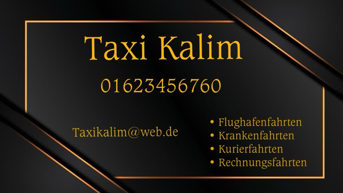 Taxi Kalim Taxi und Krankenfahrdienst Bad Nauheim, Taxi in Bad Nauheim – Foto 1 von 1