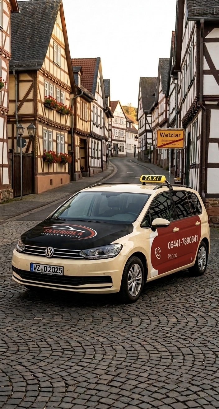 Taxi Ride & Minicar Wetzlar, Taxi in Wetzlar – Foto 1 von 1