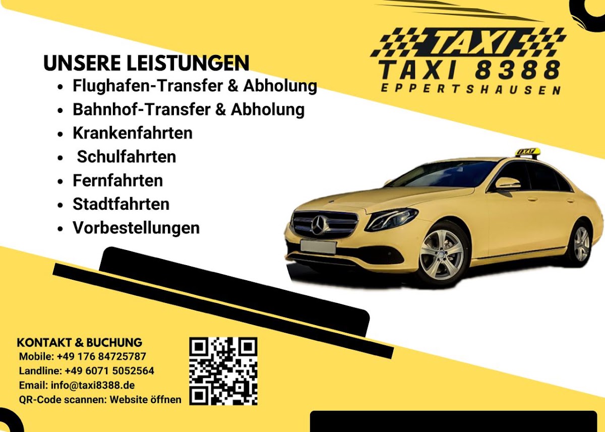 TAXI Service 8388, Taxi in Eppertshausen