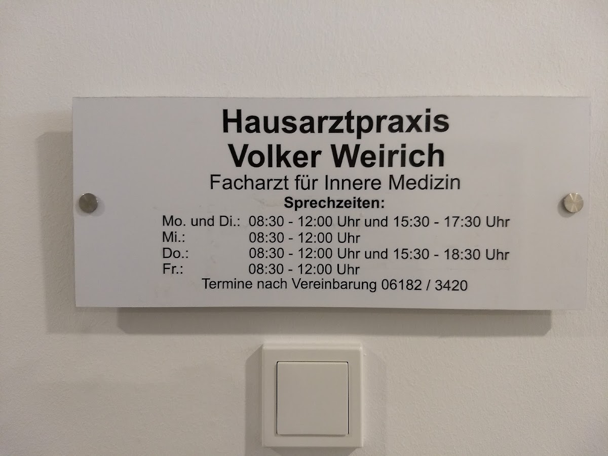 Volker Weirich & Dr. Alexander Bentjen, Arzt in Seligenstadt