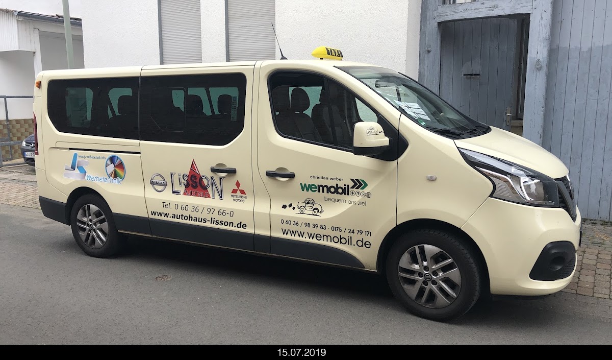 wemobil Inh. Christian Weber Taxi, Taxi in Wölfersheim – Foto 1 von 1