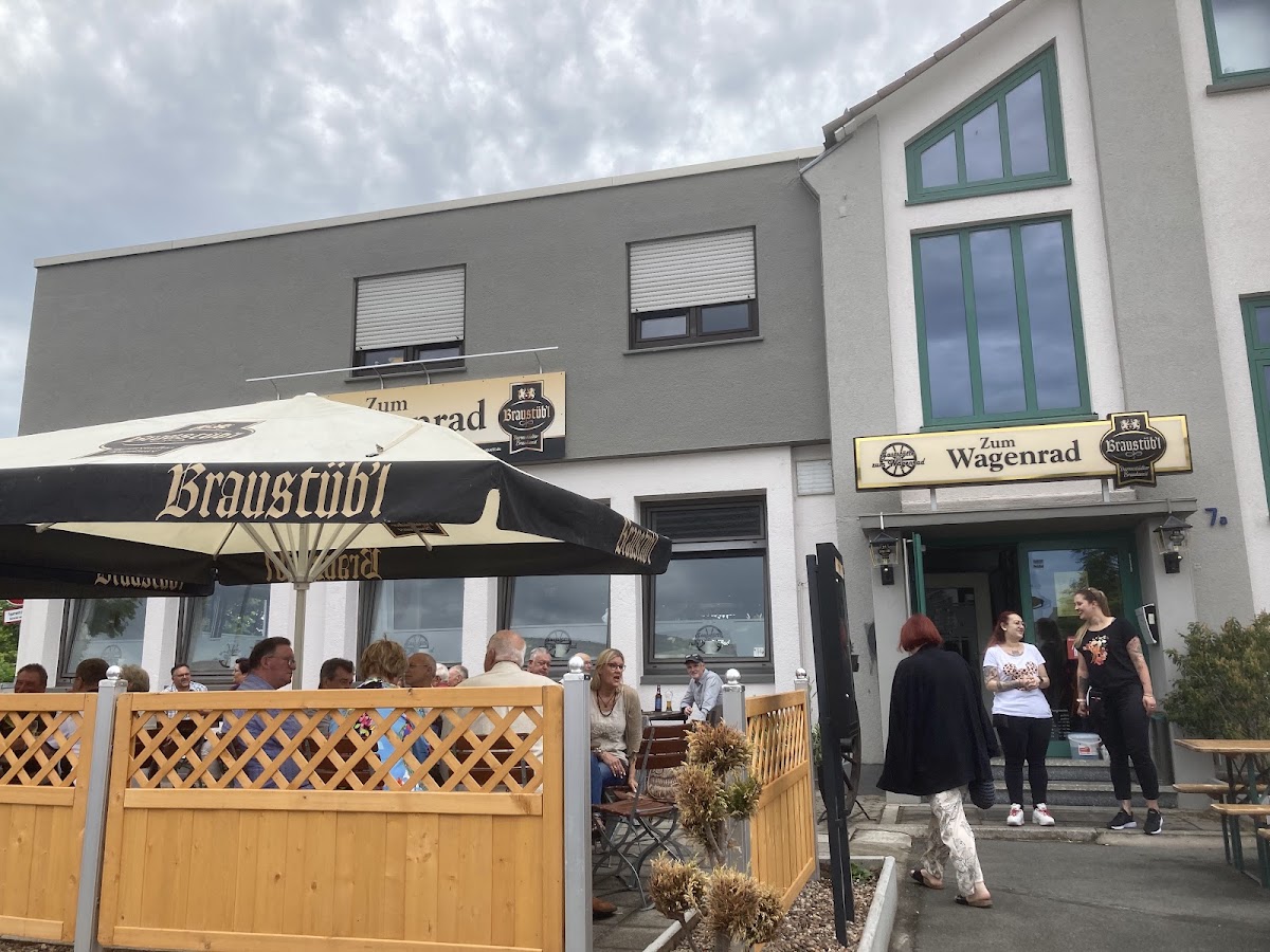 Zum Wagenrad, Restaurant in Biebesheim am Rhein