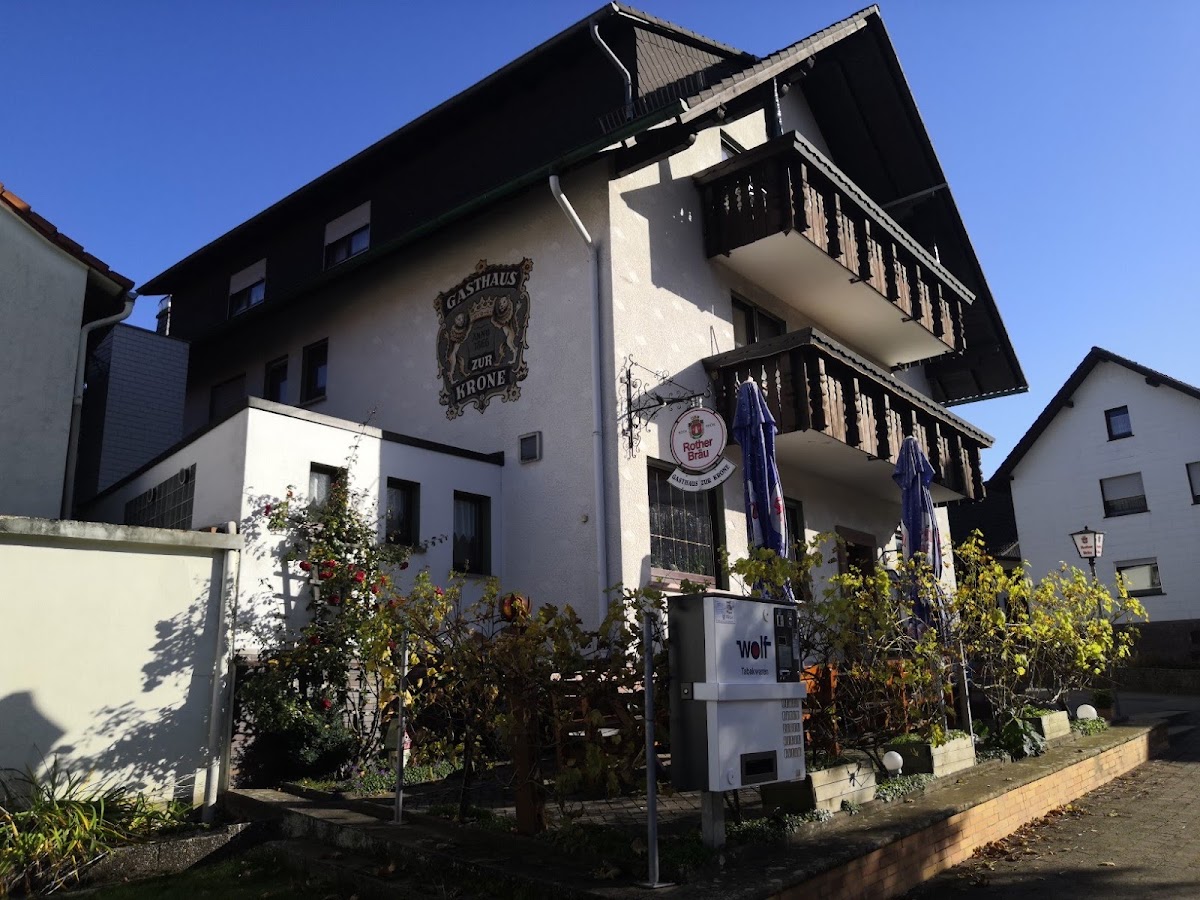 Zur Krone, Restaurant in Hilders